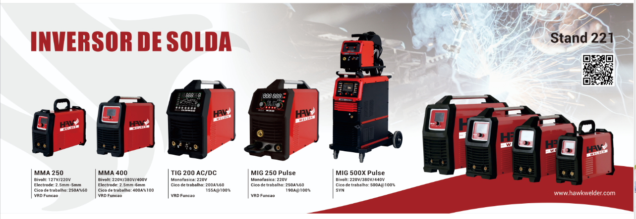Máy hàn Hawk tiết lộ các giải pháp hỗ trợ AI tại Expomafe 2025-Xác định lại cảnh quan công nghiệp của Brazil